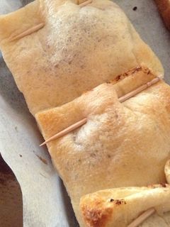 納豆と明太ポテトサラダの油揚げつつみ-レシピのメイン写真