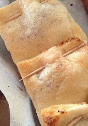 納豆と明太ポテトサラダの油揚げつつみ-レシピのメイン写真