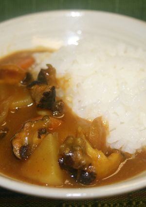サザエカレー-レシピのメイン写真