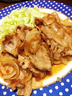 昔ながらの 定食屋 豚生姜焼き-レシピのメイン写真