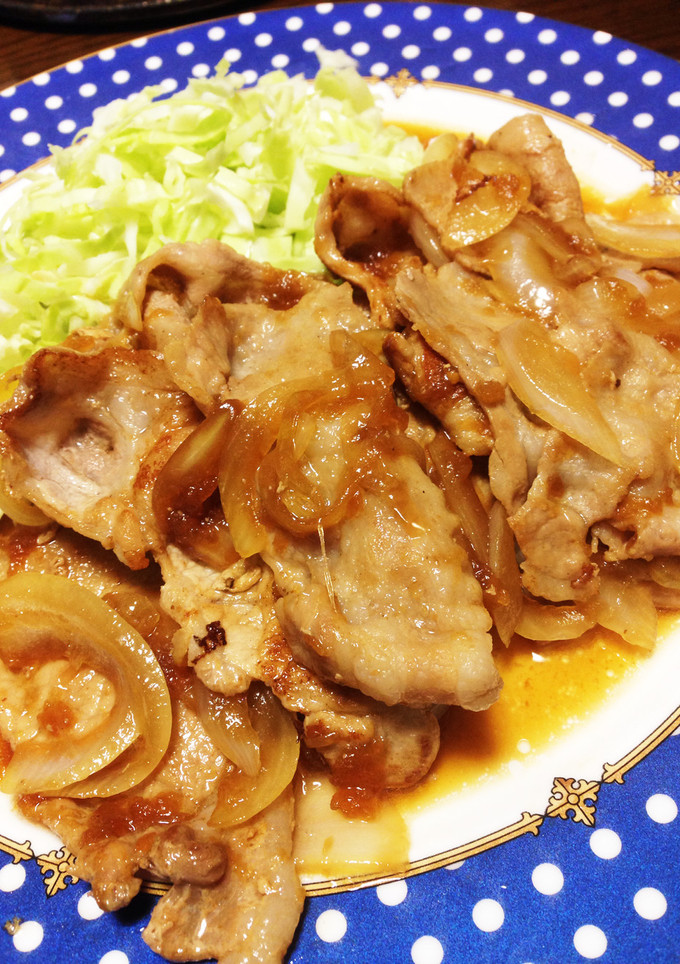 昔ながらの 定食屋 豚生姜焼き-レシピのメイン写真