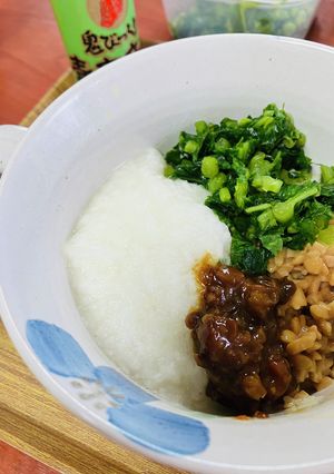 大根おろしと山芋とろろの合わせたの-レシピのメイン写真