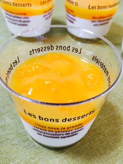 ヨーグルトミルクゼリー♡オレンジソース-レシピのメイン写真