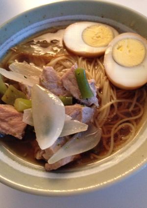 アメリカ版醤油ラーメン-レシピのメイン写真