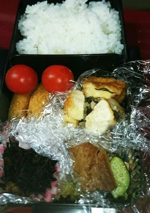 中学生男子お弁当 280622-レシピのメイン写真
