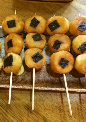 低アレルゲン　イモ　トースター団子おやつ-レシピのメイン写真