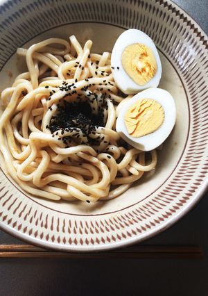 油そばならぬ油冷やしうどん！簡単美味い！-レシピのメイン写真