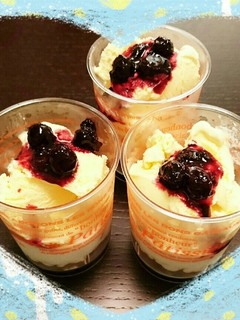 材料3つ♪簡単パフェ-レシピのメイン写真