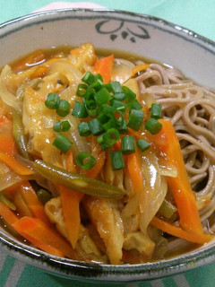 カレーそば-レシピのメイン写真