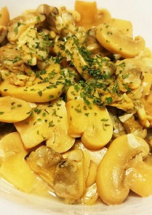味付不要♪あさりとマッシュルームのタパス-レシピのメイン写真