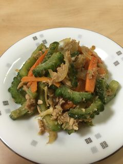 ゴーヤのツナ炒め-レシピのメイン写真