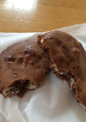 クッキーリメイク☆ブラウニー風-レシピのメイン写真