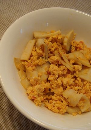 イタリアンな（？）炒り豆腐-レシピのメイン写真