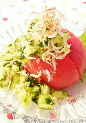 トマやっこ　カリカリver-レシピのメイン写真