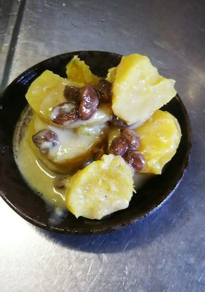 さつま芋とレーズンのココナッツミルク煮-レシピのメイン写真