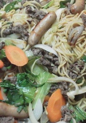 マカ入り☆サニーレタス焼きそば-レシピのメイン写真