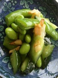 枝豆とキュウリの中華和え-レシピのメイン写真