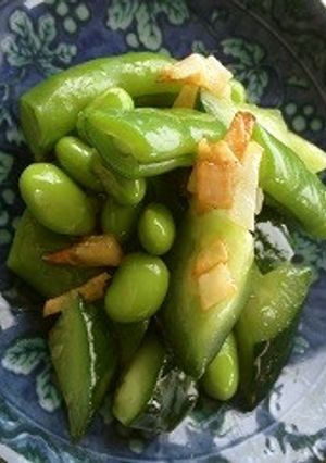 枝豆とキュウリの中華和え-レシピのメイン写真
