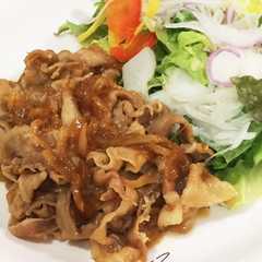 รูปของ タレが絶品！薄切り肉でお手軽♡生姜焼き