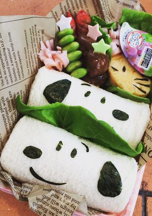 スヌーピーロールサンドイッチ-レシピのメイン写真