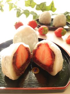 レンジで簡単☆いちご大福-レシピのメイン写真