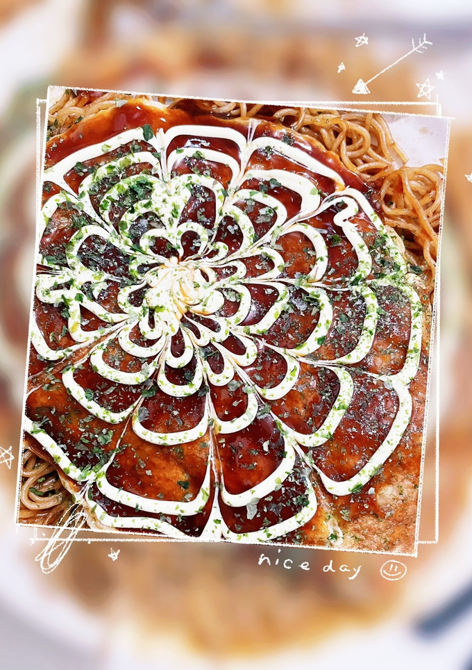 焼きそばプラスのお好み焼き-レシピのメイン写真