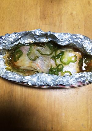 鮭の蒸し焼き-レシピのメイン写真