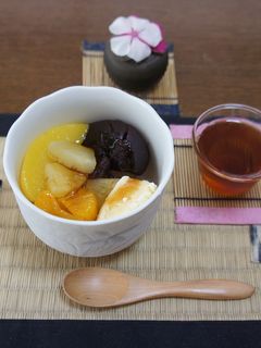 おうちでクリームあんみつ-レシピのメイン写真