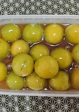 青梅のハチミツ漬け-レシピのメイン写真