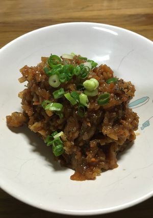 切り干し大根の肉味噌風-レシピのメイン写真
