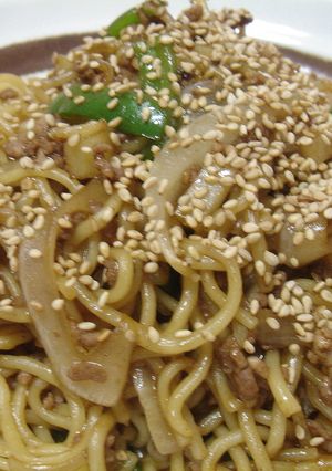 ☆挽肉焼きそば☆-レシピのメイン写真