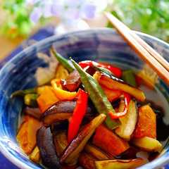 รูปของ 簡単☆揚げない夏野菜の揚げ浸し
