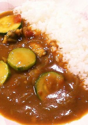 自家製★大人カレー*ズッキーニとアサリ*-レシピのメイン写真