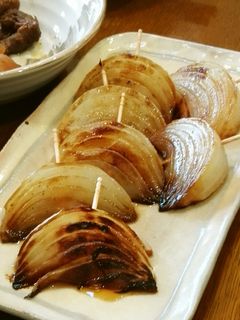 新玉ねぎの串焼き★おかか醤油-レシピのメイン写真