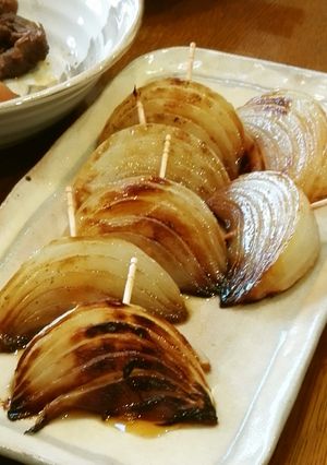 新玉ねぎの串焼き★おかか醤油-レシピのメイン写真