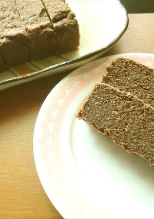 油卵なし＊モチモチおから長芋ココアケーキ-レシピのメイン写真