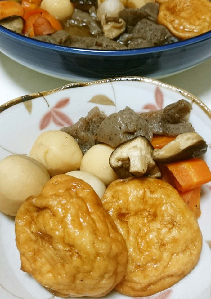 魚河岸あげと野菜の煮物-レシピのメイン写真