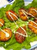 ヤンニョムキリナゲットサンチュ包み
