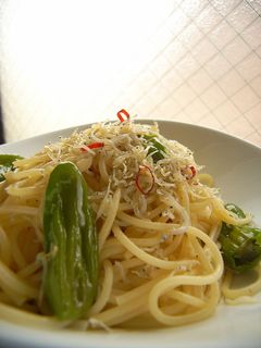 ちりめんじゃことシシトウのパスタ-レシピのメイン写真