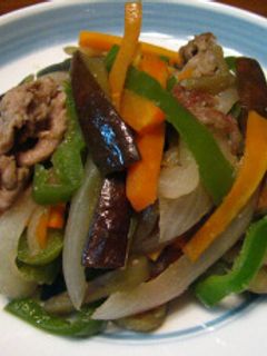 豚肉と夏野菜の味噌炒め-レシピのメイン写真