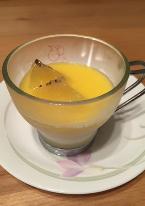 簡単、マンゴーカルピスミルクプリン!-レシピのメイン写真