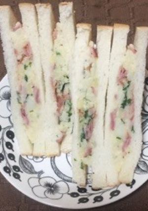 ベーコンポテトサンド-レシピのメイン写真