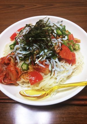 簡単♬トマト素麺-レシピのメイン写真
