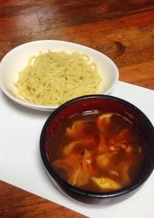 冷やし中華アレンジ☆ピリ辛つけ麺-レシピのメイン写真