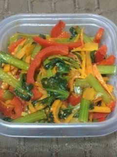 カラフル野菜の豆板醤炒め-レシピのメイン写真