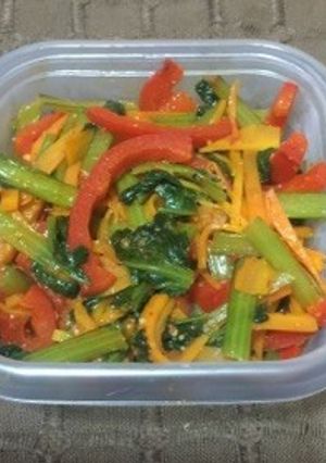 カラフル野菜の豆板醤炒め-レシピのメイン写真