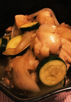 ほくほく♡鶏肉とズッキーニ炒め-レシピのメイン写真