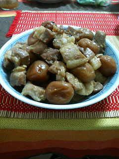 梅と豚バラ煮-レシピのメイン写真
