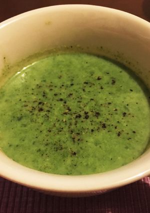 ほうれん草と豆乳のポタージュ-レシピのメイン写真