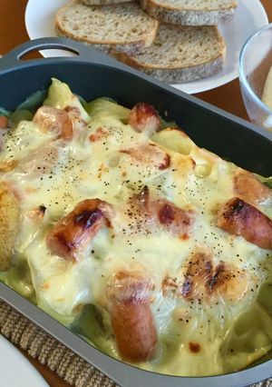 豆乳と米粉のホワイトソース グラタン-レシピのメイン写真